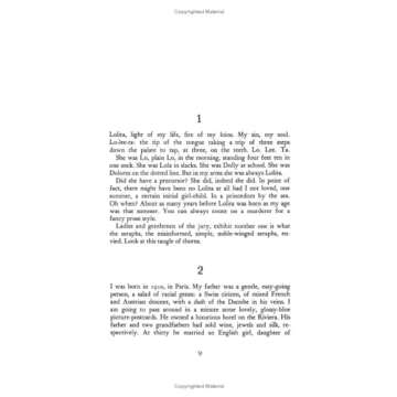 Lolita 50th Anniversary Edition Paperback 1989 by Vladimir Nabokov