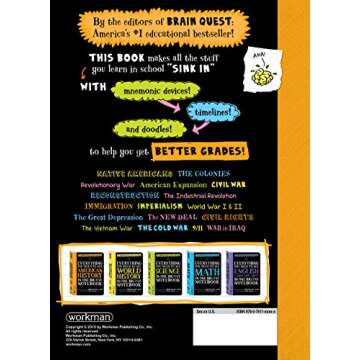 Workman Publishing Company : Ace American History in One Big Fat Notebook: The Complete Middle Schoo...