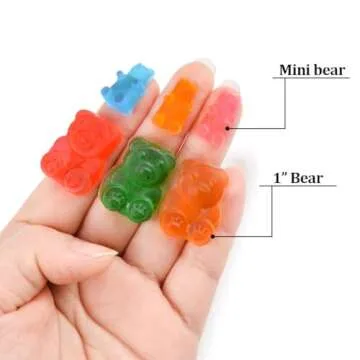 CAKETIME Gummy Bear Molds - Fun & Safe Candy Molds