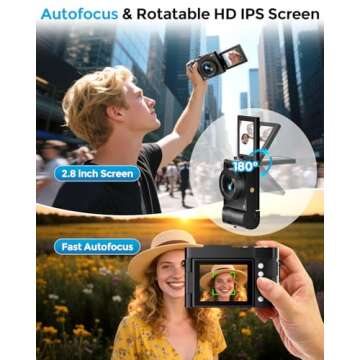 Compact 4K Digital Photography Camera for All