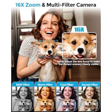 Compact 4K Digital Photography Camera for All