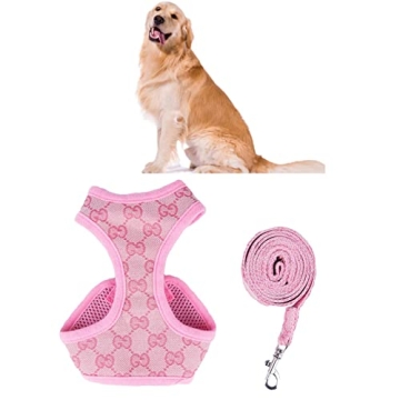 VINGVO Adjustable Dog Harness for Safe Comfortable Walking