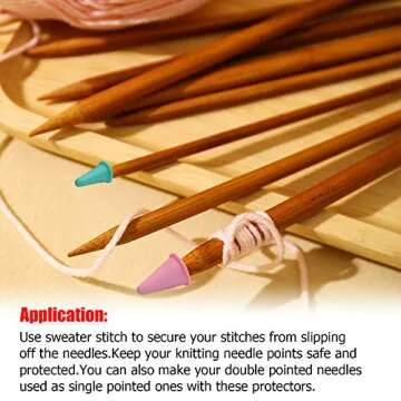 BoNaYuanDa Needle Protectors - 20 Soft Rubber Caps