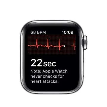 Apple Watch Series 5 (GPS + Cellular, 40mm) - ​ Stainless Steel Case with Milanese Loop