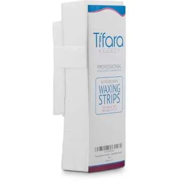 Tifara Beauty Non Woven Body and Facial Wax Strips Multi Size Pack (200)