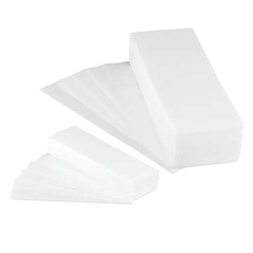 Tifara Beauty Non Woven Body and Facial Wax Strips Multi Size Pack (200)