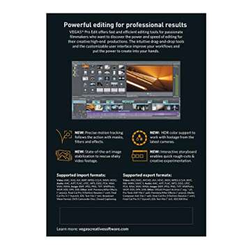 VEGAS Pro 16 Edit - Professional video and audio editing [PC Download]