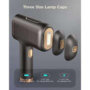 INNZA Laser Hair Removal Device with Sapphire Ice Cooling Function,Upgraded 999999 Flashes IPL Hair Removal Permanent for Women and Men,Depiladora Laser for Facial,Body, Bikini Line,Corded