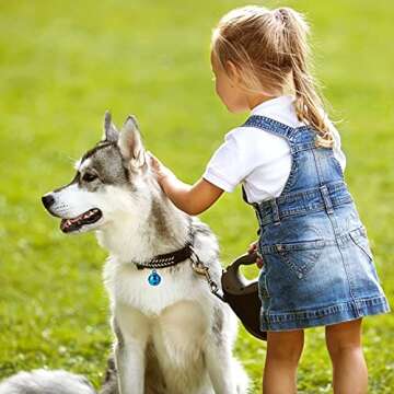 Molain 10 Pcs Cat Dog Collar Bells, Jingle Bell for Cat Collar,Dog Collar Charms,Colourful Pet Small Bells with Clasps Collar Accessories,Festival Party DIY Crafts Decoration