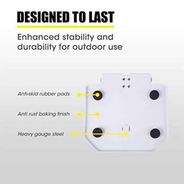 BACOENG Outdoor Dog Water Sprinkler Easy Activation Toy