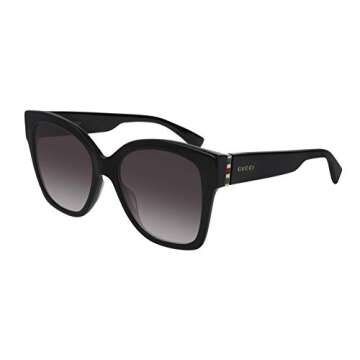 Gucci Women's GG0459S Butterfly Sunglasses - Stylish & Authentic