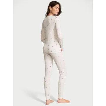 Victoria's Secret Thermal Pajama Set for Women