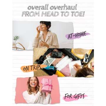 G9SKIN Self-Aesthetic Contents Mask Sheet Series 8-Piece Set | Beauty Kit Hair Mask Eye Patch Nose Strip Lip Patch Bubble Mask Hand Mask Foot Mask Spa Kit for Women Gift Set | Travel Skincare Set