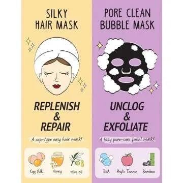G9SKIN 8-Piece Spa Kit | Premium Skin & Hair Masks