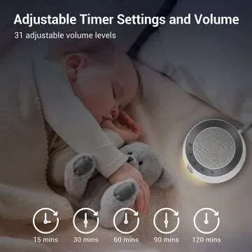 White Noise Machine with 14 Soothing Sounds
