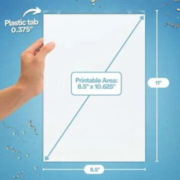 paper2eat Frosting Sheets Premium 8.5“ x 11“ – 24 count – White Edible Icing Sheets