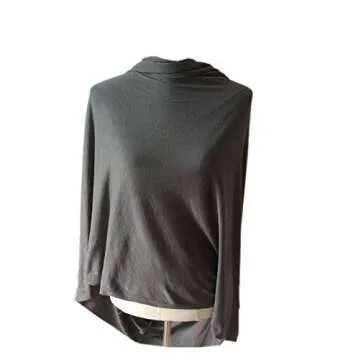 Nursing Scarf for Breastfeeding | Infinity Nursing Cover Hides Back for Privacy