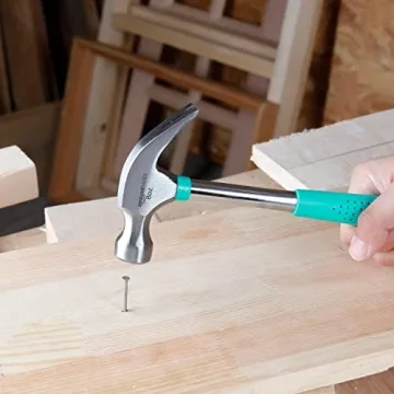 Amazon Basics 8 oz Turquoise Hammer Durable Lightweight