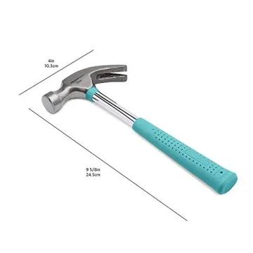 Amazon Basics 8 oz Turquoise Hammer Durable Lightweight