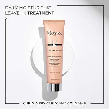KÉRASTASE Curl Manifesto Crème de Jour Fondamentale Hair Cream - Leave In Treatment & Heat Protect...