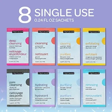 Freeman Renew & Relax Mask Kit, 12 Item Gift Set