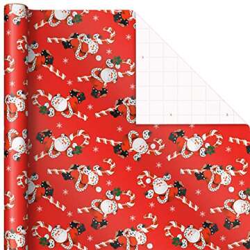 Vintage Christmas Wrapping Paper Set - 120 sq.ft. - Hallmark