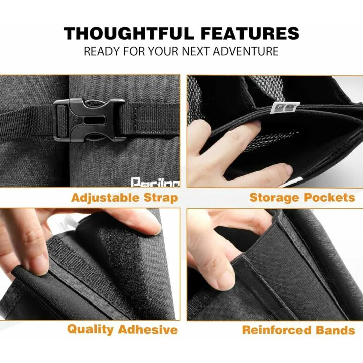 Travel Cup Holder for Suitcase - Hands-Free Use