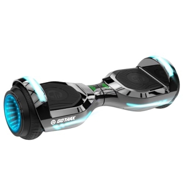 Gotrax Glide Pro Hoverboard with Music Speaker & 6.5" LED Wheels, Max 5Miles Range & 6.2mph Power by...