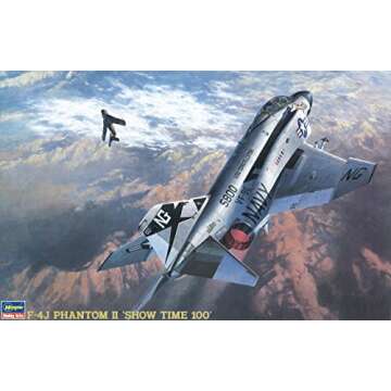 HAS07206 1:48 Hasegawa F-4J Phantom II 'Showtime 100' Model Building Kit