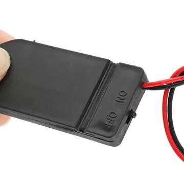 12PCS CR2032 Battery Holder with Switch for DIY Projects