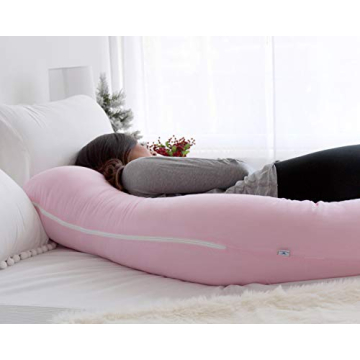 PharMeDoc U-Shape Pregnancy & Body Pillow for Comfort