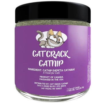 Cat Crack Catnip Treats - 100% Natural & Non-Addictive