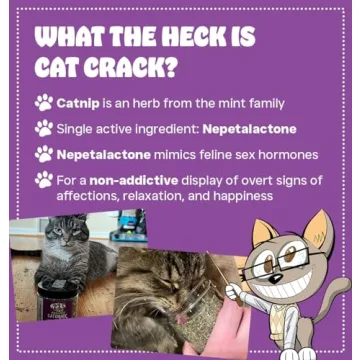 Cat Crack Catnip Treats - 100% Natural & Non-Addictive
