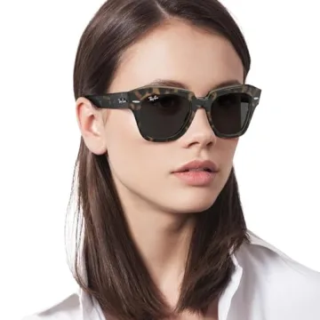 Ray-Ban RB2186 Square Sunglasses - Fashionable UV Protection