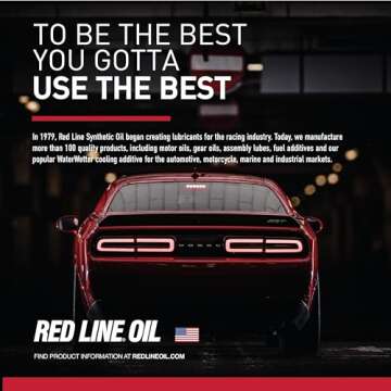 Red Line 11705 SAE 10W60 Fully Synthetic Motor Oil - 1 Gallon