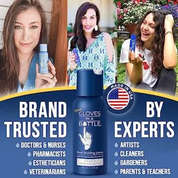 Shielding Lotion for Dry Skin Relief – Gloves in a Bottle 2oz Pack
