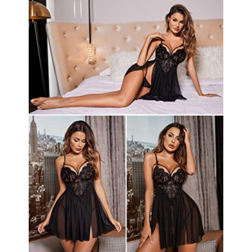 Avidlove Sexy Babydoll Lingerie for Romantic Nights