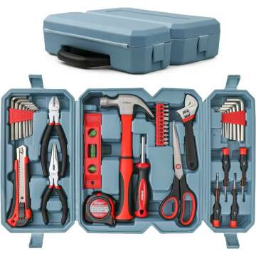 Hi-Spec 49pc Tool Kit for Home & Garage DIY