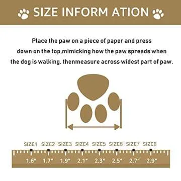 XSY&G Dog Boots,Waterproof Dog Shoes,Dog Booties with Reflective Strips Rugged Anti-Slip Sole and Skid-Proof,Outdoor Dog Shoes for Medium Large Dogs 4Pcs Leopard-Size 6