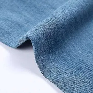 CME SHOWU Light Blue Skinny Ripped Jeans for Women