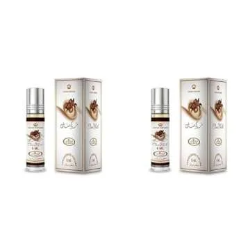 Al-Rehab Choco Musk Concentrated Perfume Rollerball for Unisex, 0.2 Ounce (Pack of 2)