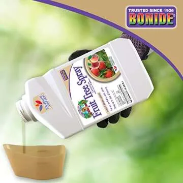 Bonide Captain Jack's Fruit Tree Spray, 32 oz Concentrate, Insect & Disease Control Spray for Organic Gardening