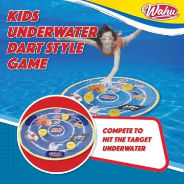 Wahu Underwater Dart Game for Kids Pool Fun