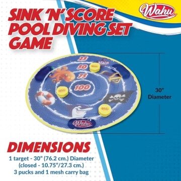 Wahu Underwater Dart Game for Kids Pool Fun