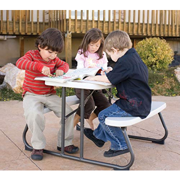 Lifetime Kids Picnic Table - Durable & Portable Fun