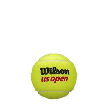 WILSON US Open Tennis Balls - Extra Duty, Single Can (3 Balls)