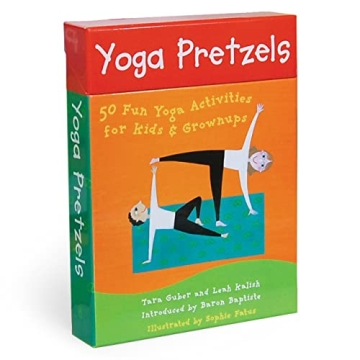 Yoga Pretzels: 50 Fun Yoga Activities for Kids & Grownups (Barefoot Books Activity Decks)
