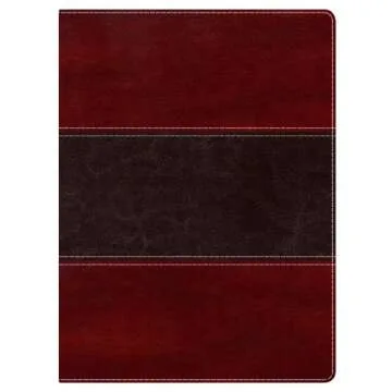 Holman Study Bible: NKJV Edition, Mahogany LeatherTouch Indexed