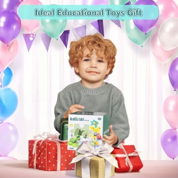 XAZASTOV Track Car Play Set for Kids Ages 2-6 - Fun Learning!