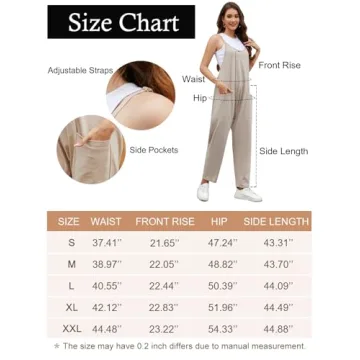 Muchpow V Neck Sleeveless Jumpsuit - Comfy for Every Occasion